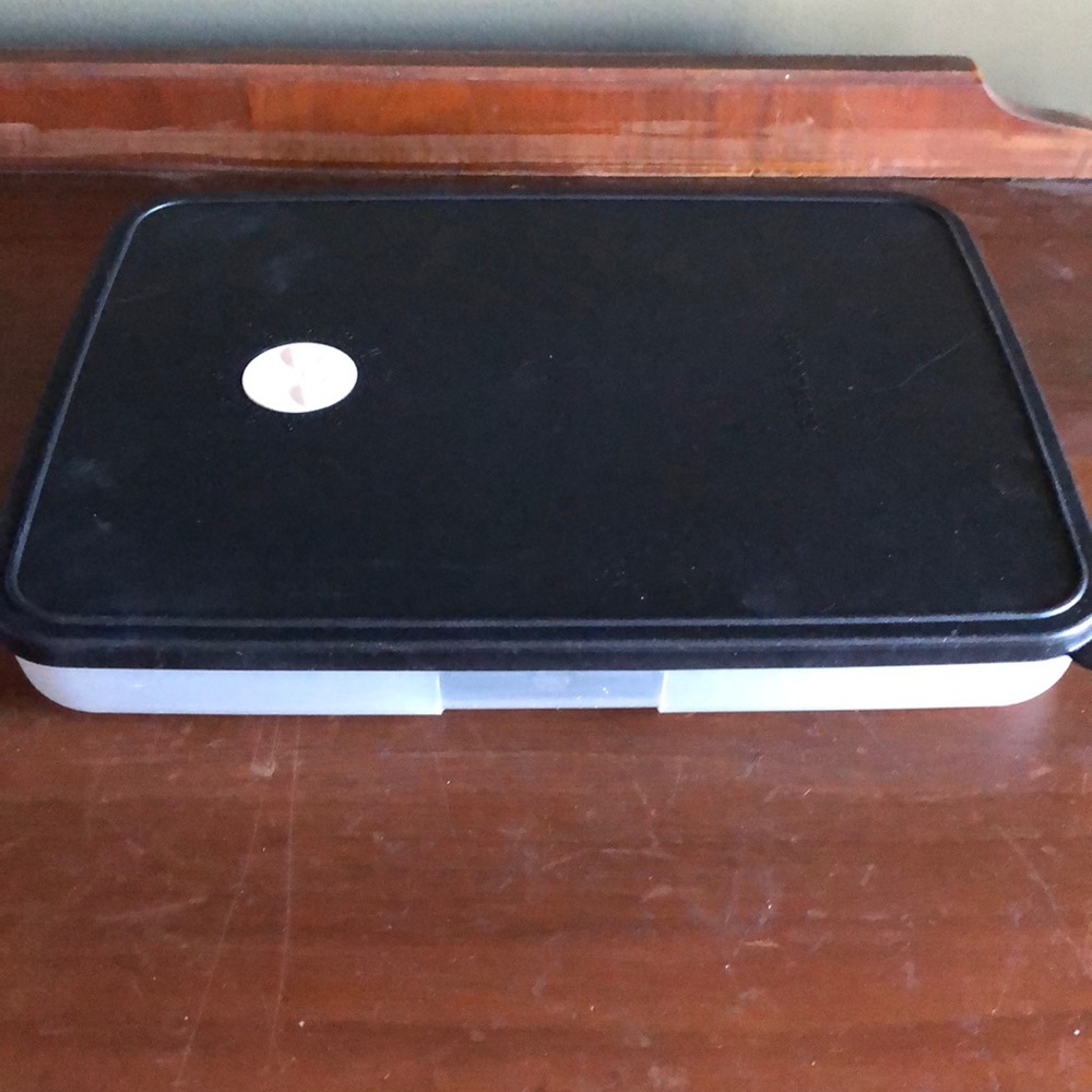 Tupperware large flat freezer smart container